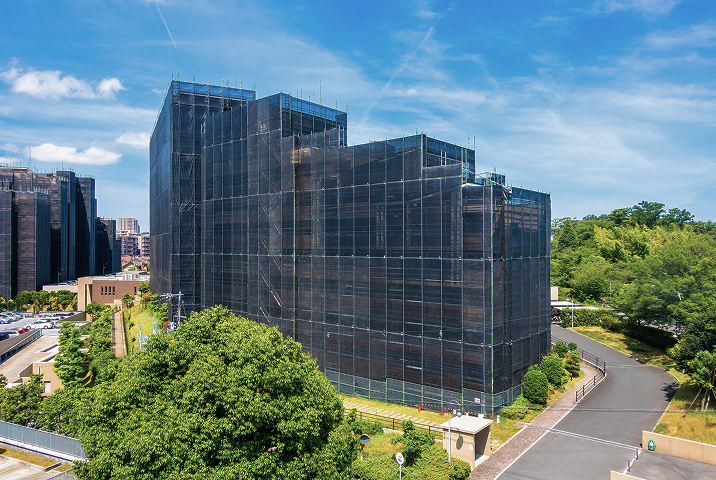 外壁修繕工事の写真