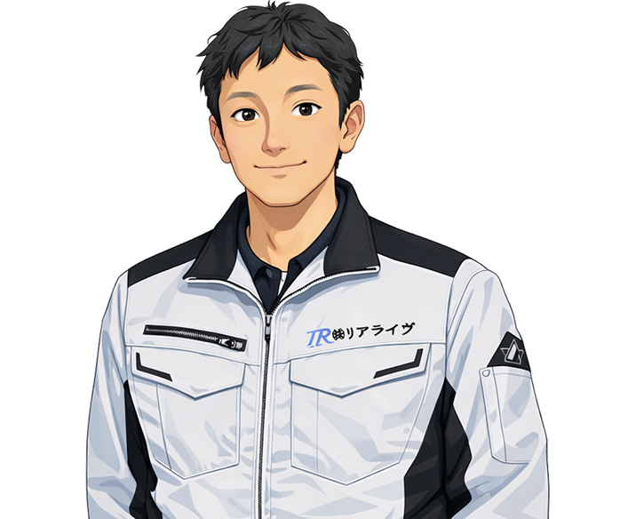 社員H.Hの似顔絵