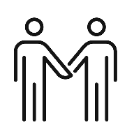 手を繋いだ人のアイコン